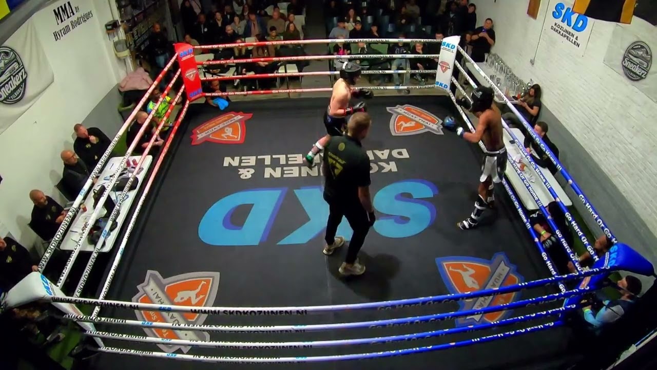 Don Hegener (Day's gym) vs Damian Ceder (oosterbaan Gym) @TeamSmits  Full Fight.