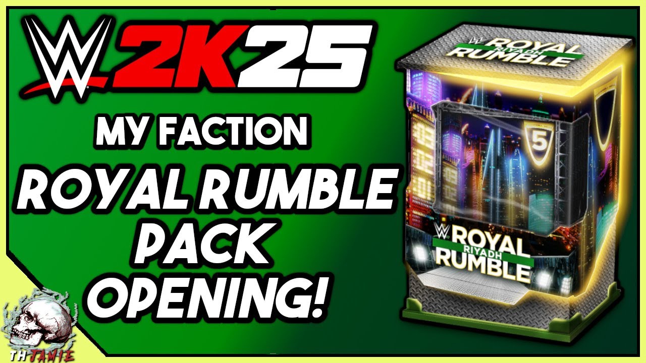 ROYAL RUMBLE PACK OPENING! WWE 2K25 MyFaction