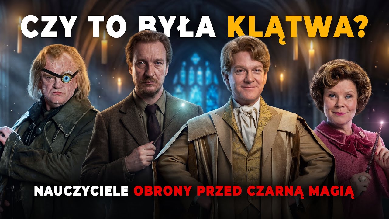 Voldemort i PRZEKLĘTA POSADA w HOGWARCIE — o co chodziło z nauczycielami OBRONY PRZED CZARNĄ MAGIĄ?