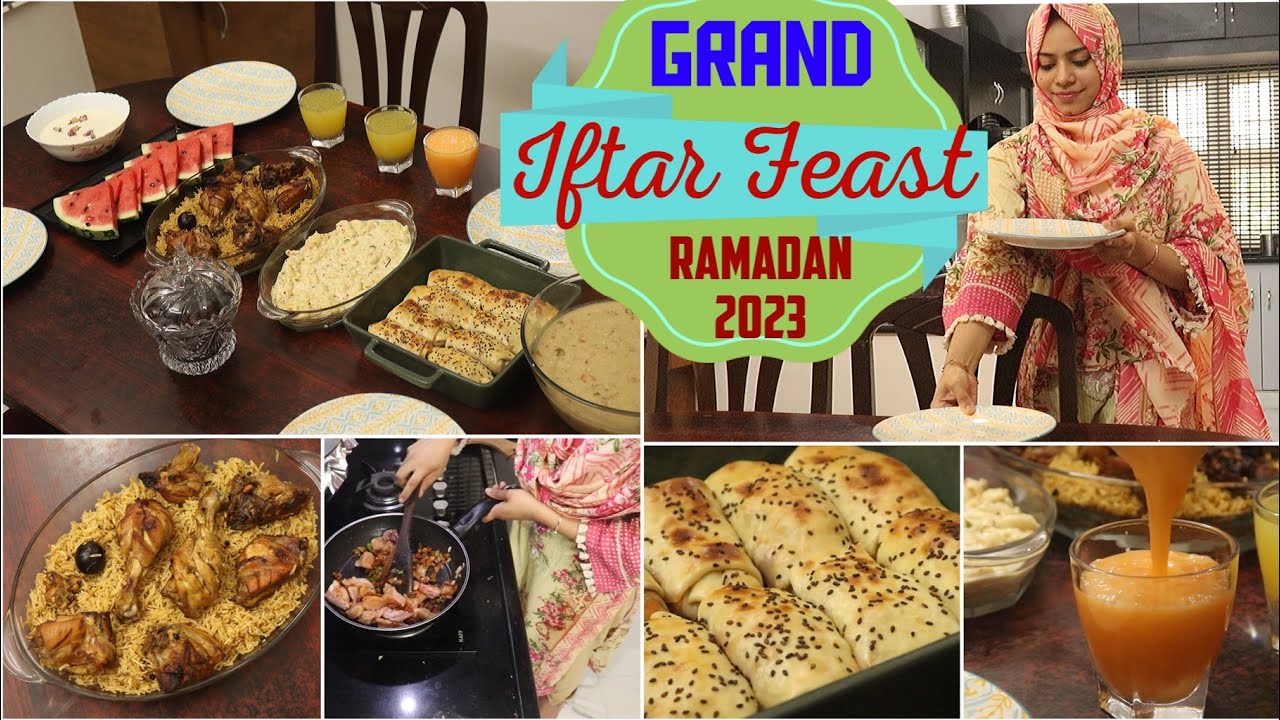 First Grand Iftar vlog Ramadan 2023 / Zulfia's Recipes / First Vlog of Ramadan 2023