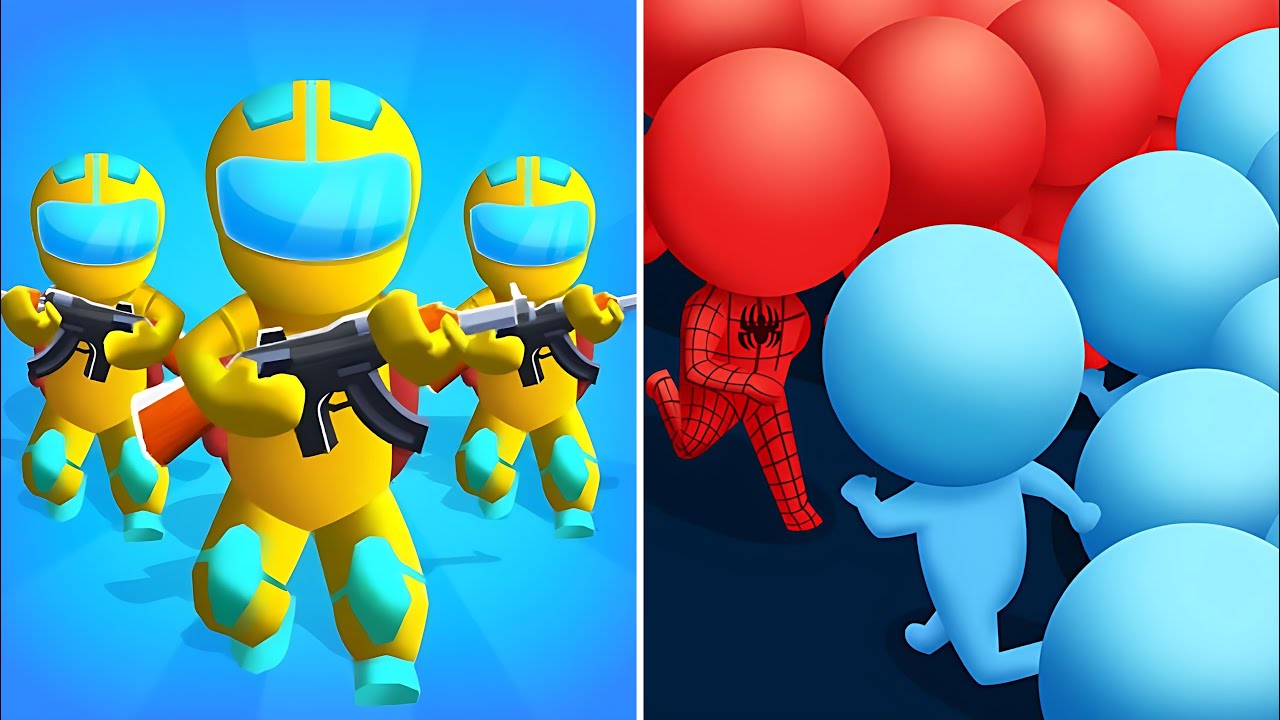 Imposter Clash 3D Vs Count Master 3D💥💥💥Android IOS Max Levels Gameplay JYJ