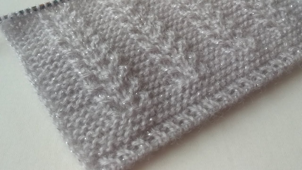 Buğday başağı örgü modeli yapılışı  // çok beğeneceksiniz / Strickmuster / bebek örgüleri / 🧶🌸