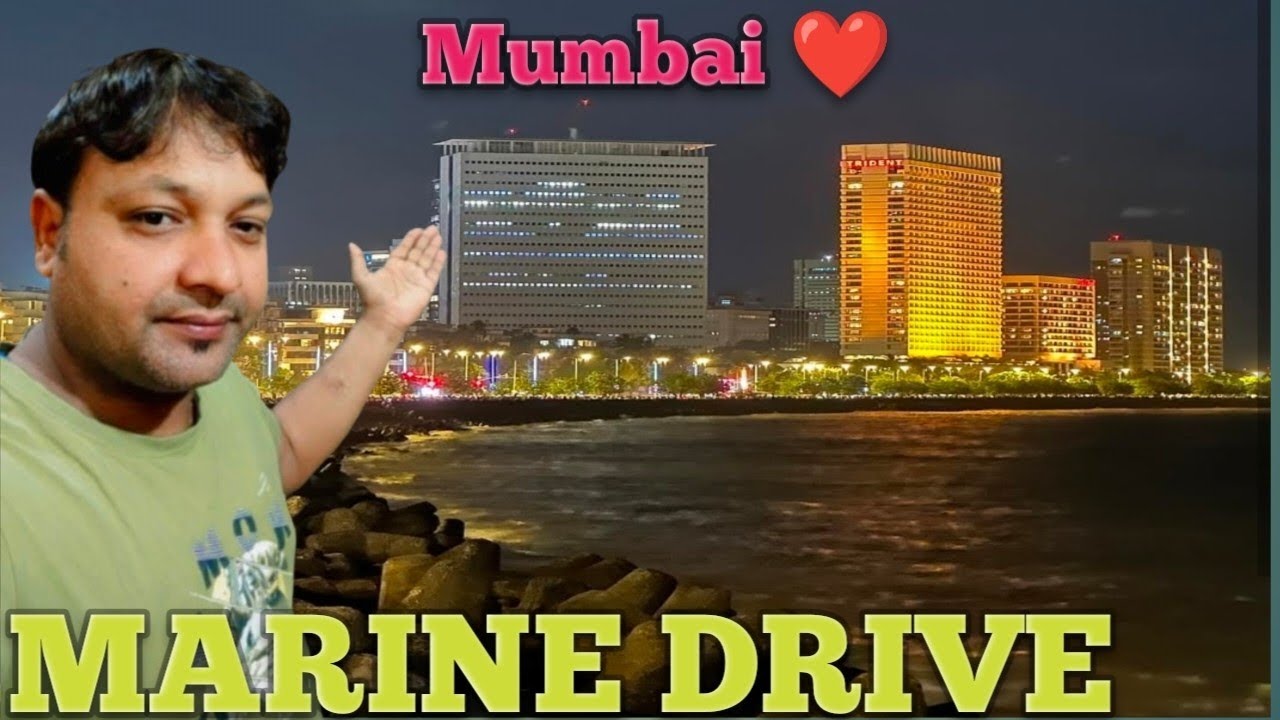 Why is Mumbai Marine Drive Famous?|Nariman Point Mumbai #obaidurshaikhofficial Vlog #subscribe 