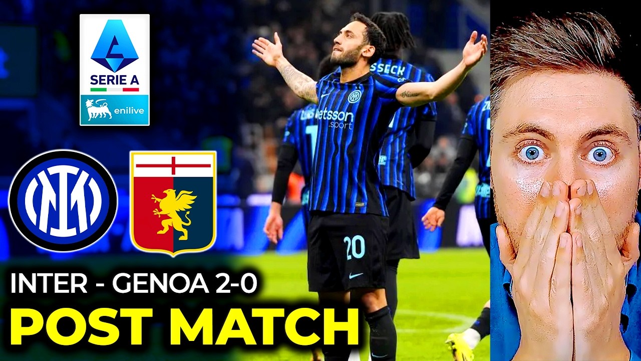 INTER GENOA 2-0 CHIVU SONTUOSO! Un CAMBIO TOTALE!!!