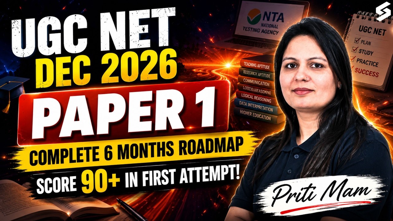 UGC NET Paper 1 Preparation Strategy | UGC NET Paper 1 Complete 6 Months Roadmap By Priti Mam