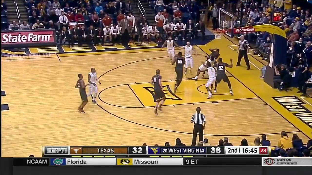 Texas at West Virginia | 2014-15 Big 12 MBB Highlights
