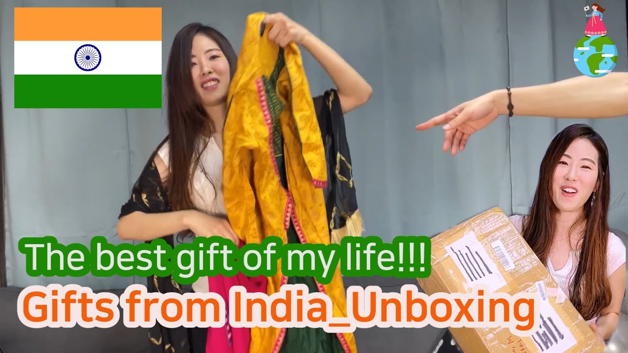 [Unboxing] | Gifts from India  | The best gift of my life!!!
