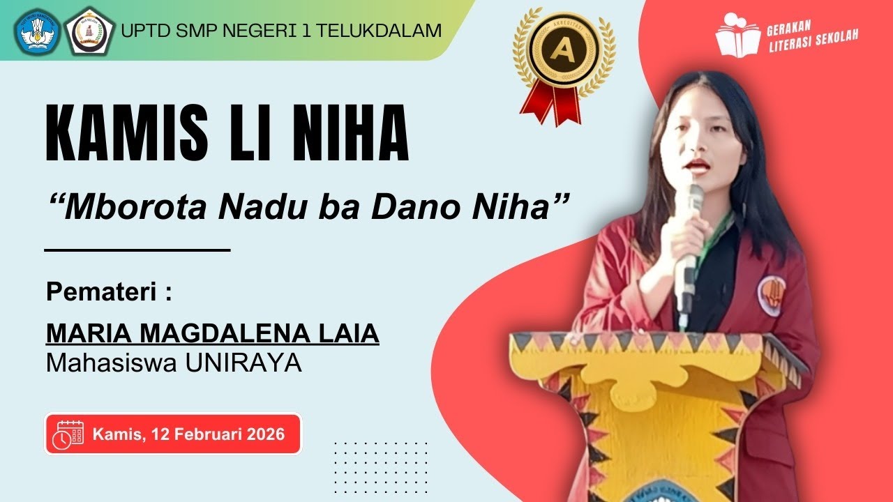 KAMIS LI NIHA BERSAMA MARIA MAGDALENA LAIA