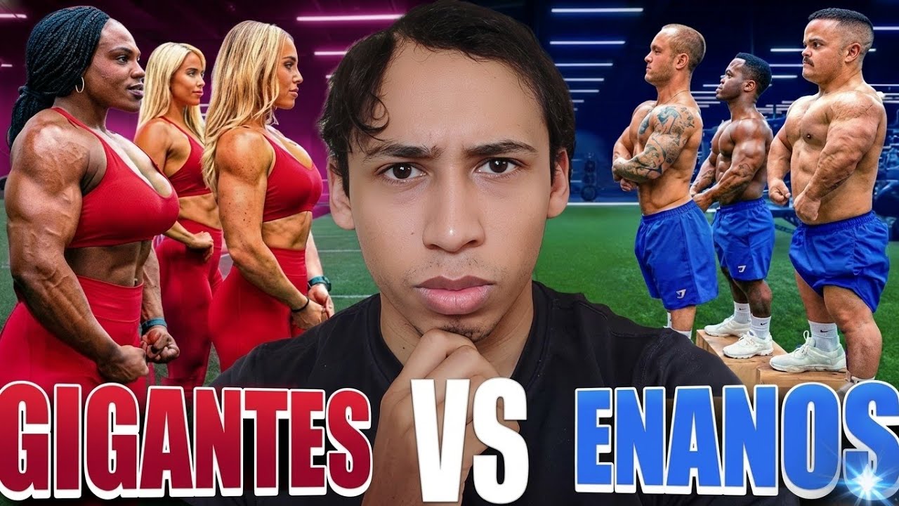 MUJERES GIGANTES VS ENANOS I LA BATALLA DEL SIGLO IREACCION I