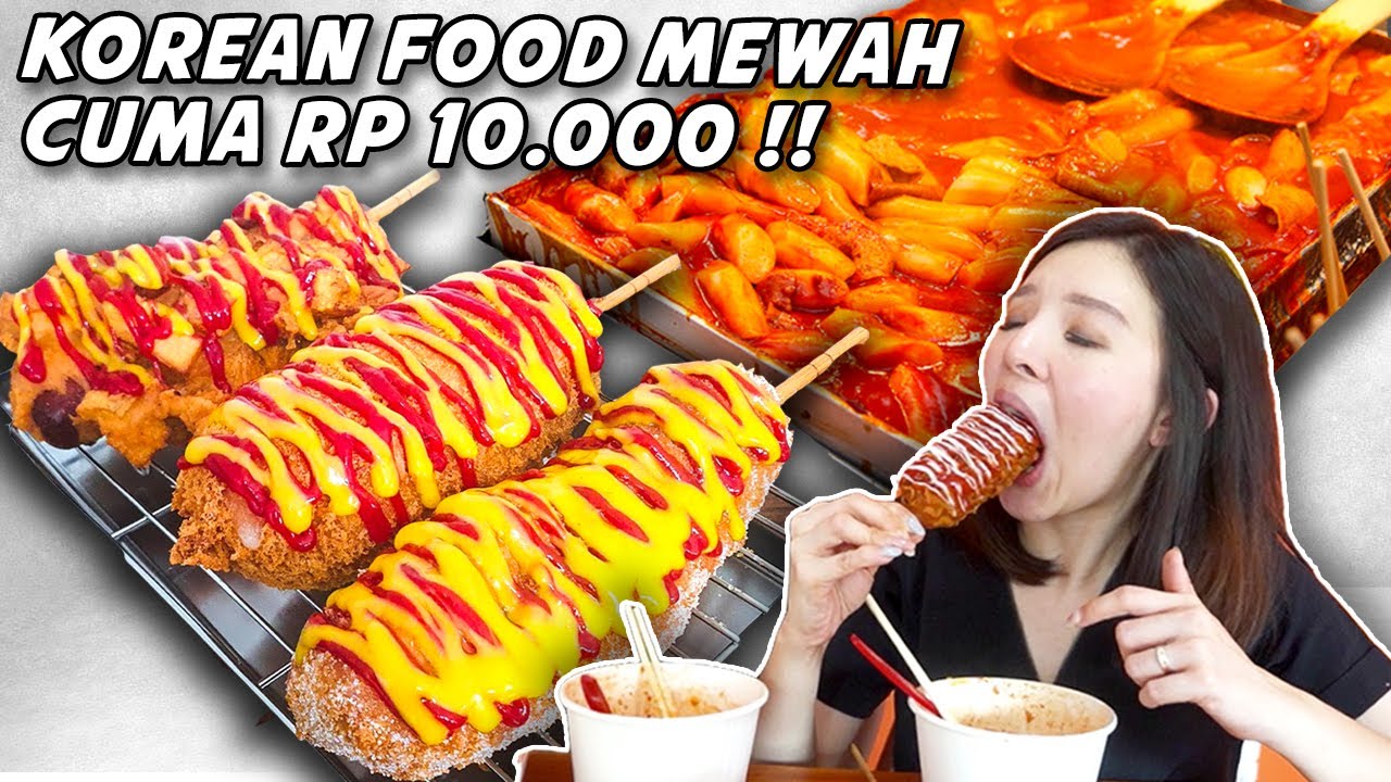 HOTDOG KOREA TERNIAT CUMA 10 RIBUAN !! KOREAN STREET FOOD TERMURAH !!