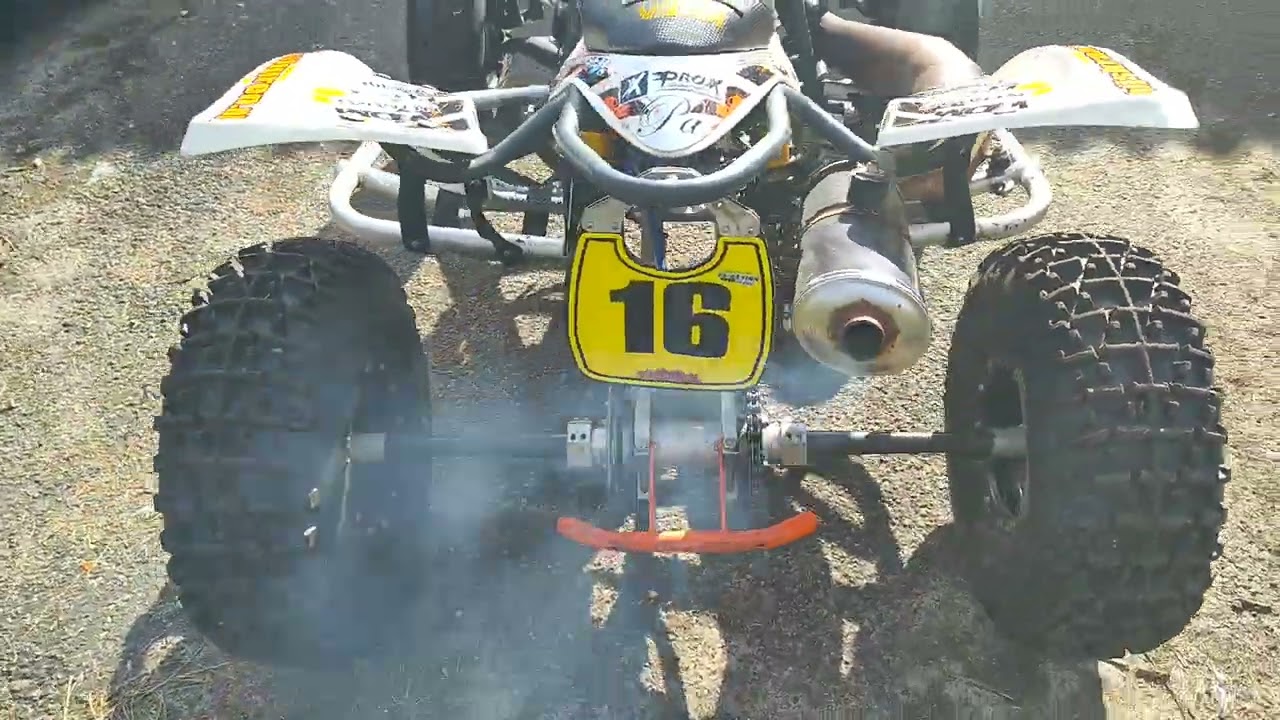 Wtec Quad Ktm 540cc finally running 2 stroke 2 takt