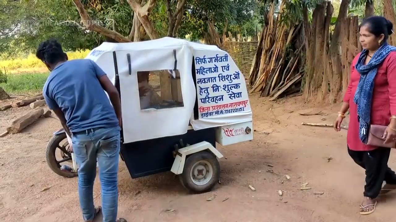 Sidecar ambulances help moms give birth in India