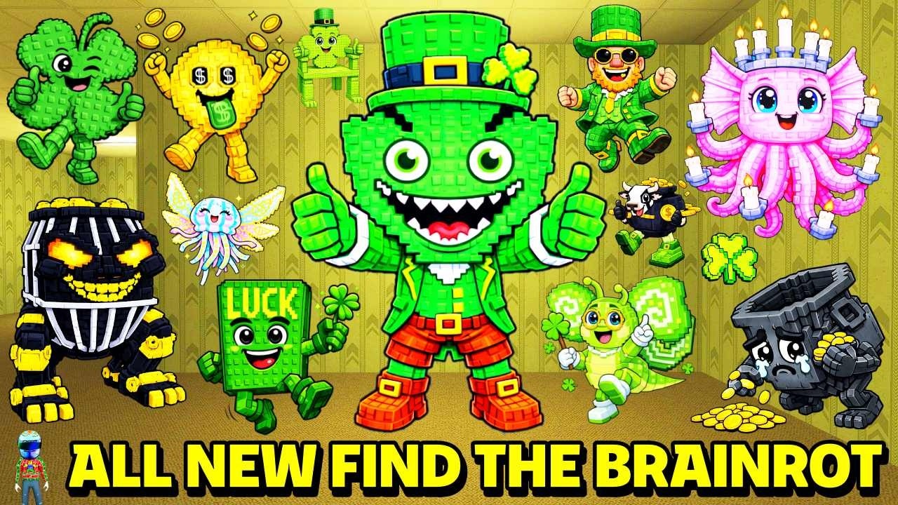 [ 426 ] How To Get ALL New 11 Brainrots in FIND THE BRAINROT - Roblox