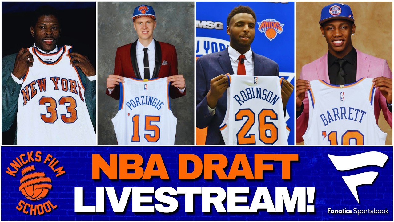 NBA Draft Live Show | KFS Watchalongs | Knicks Film School