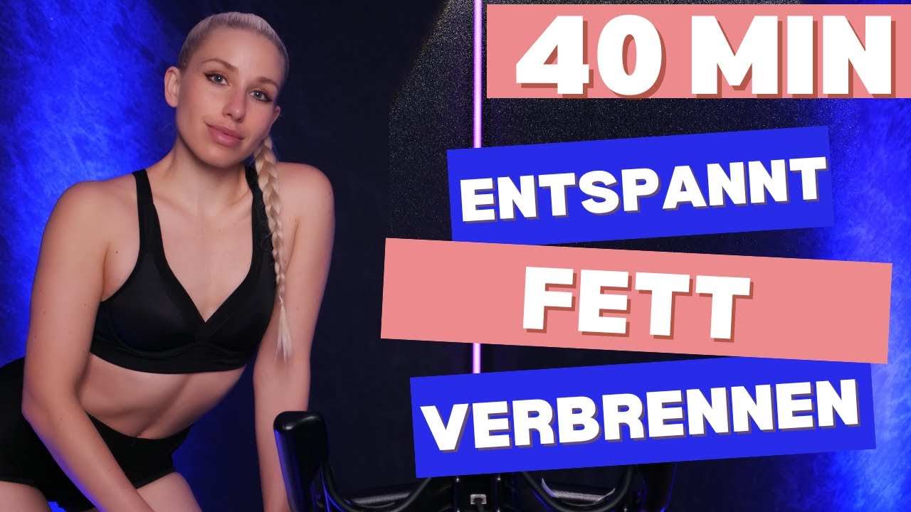 😎ENTSPANNT FETT VERBRENNEN - dein neues Bike Workout für zuhause 🏠🚲