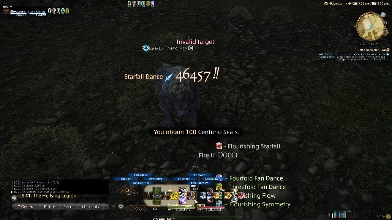 FINAL FANTASY XIV Online : Midair dismount