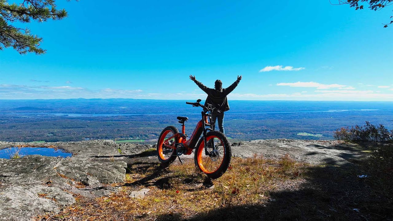 Exploring the Mountains on the Trax E-bike