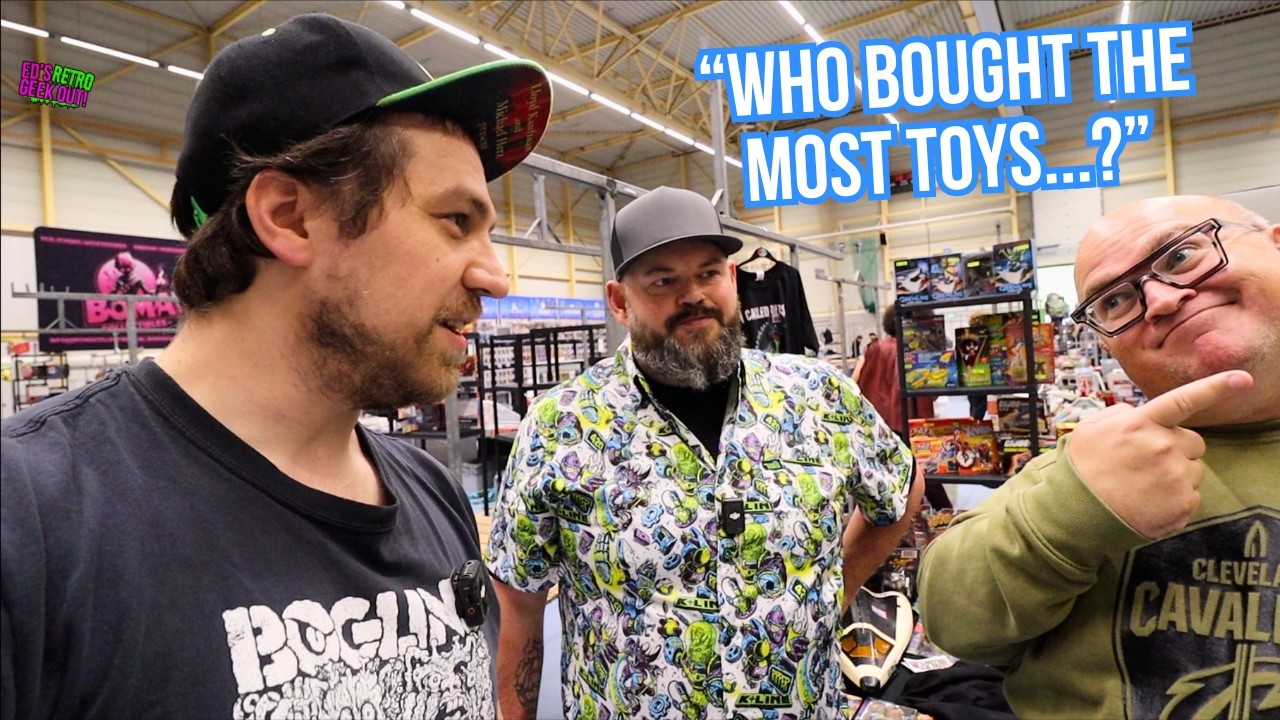 Hunting at Holland's BIGGEST TOY CONVENTION! This Year's Toy Zone is HUGE!