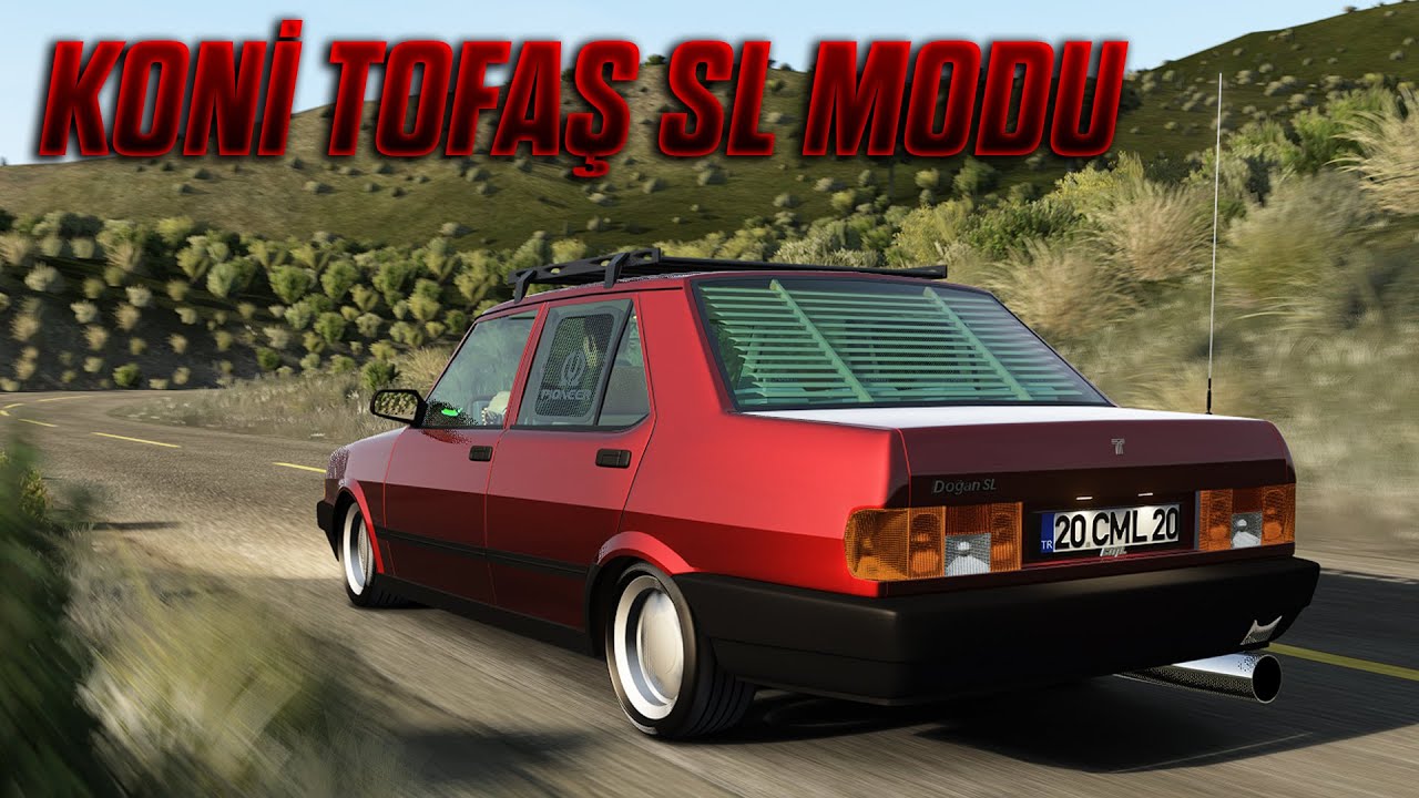 Koni Tofaş Doğan SL İle Ufaktan Gezinti - Assetto Corsa