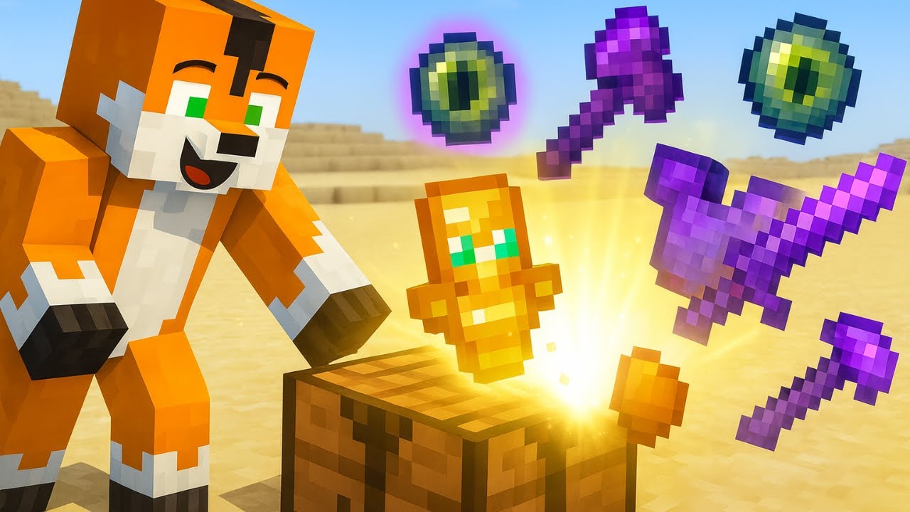 CRAFTING TABLE KIRINCA OP EŞYALAR ÇIKIYOR! 😱  |  Minecraft