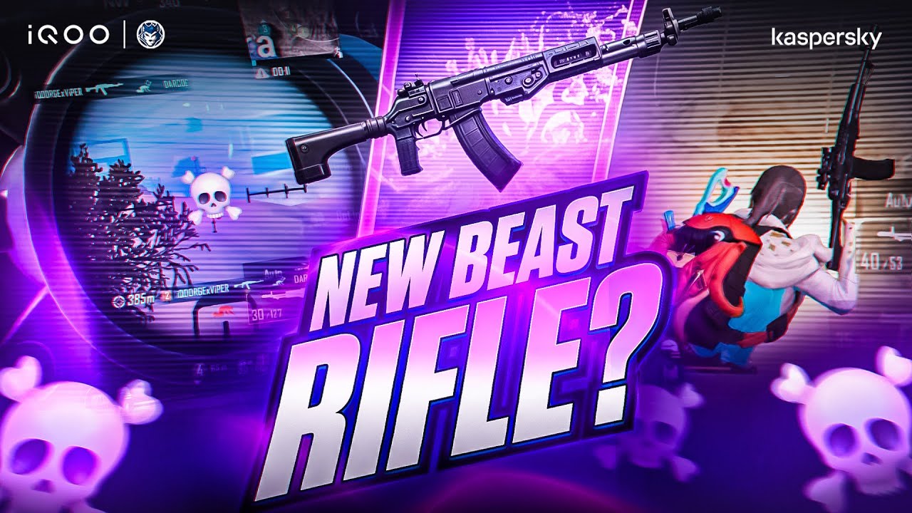 PRE-iQOO LAN FRAGS AND CLUTCHES WITH NEW BEAST RIFLE🔥 | NEW RIFLE META?🤔 | SCRIMS HIGHLIGHTS #bgmi