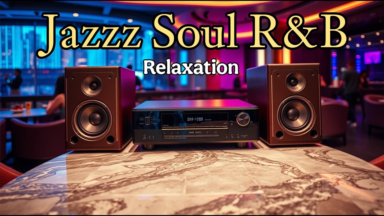 Smooth Jazz Soulful R&B - Relaxing Background Music Playlist Vibes for Study & Chill Nights