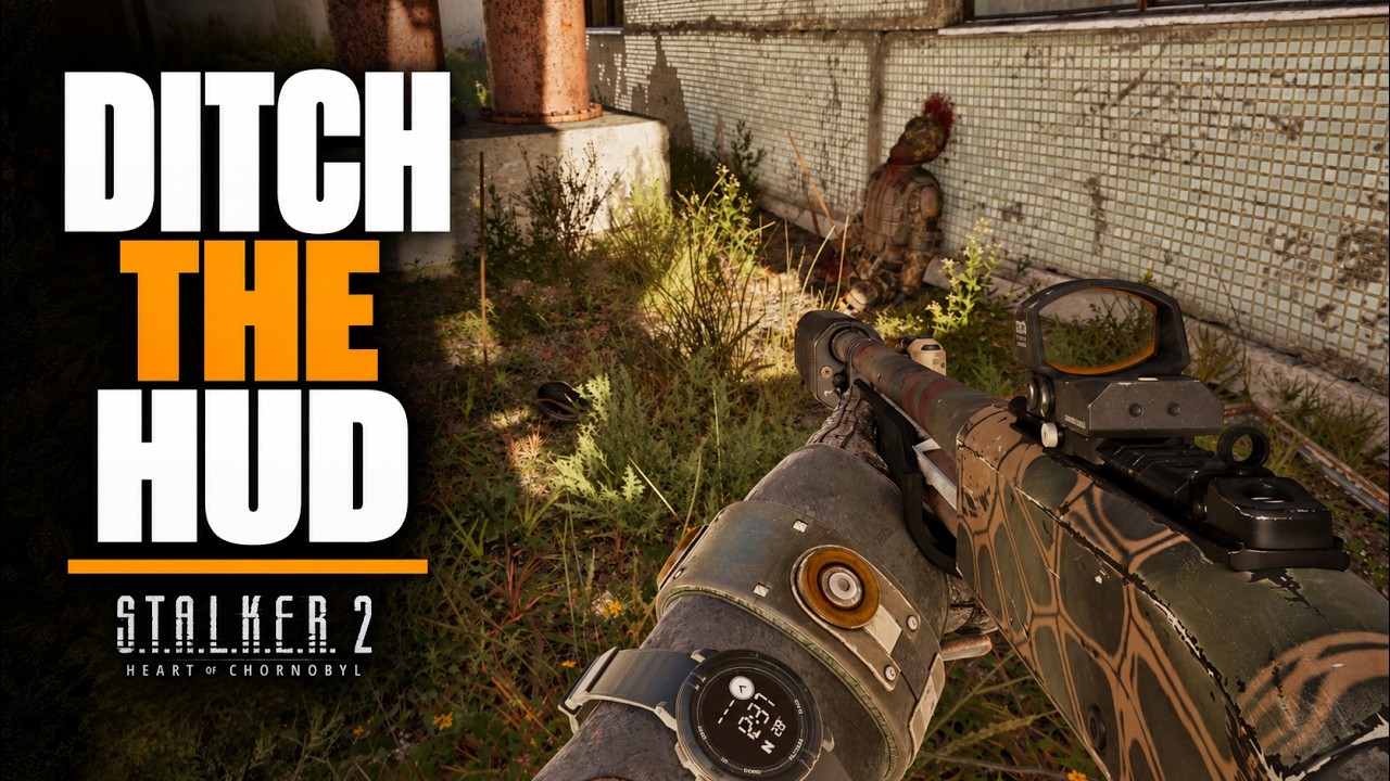 STALKER 2's New Tactical Watch Makes HUD Free Gameplay Better!
