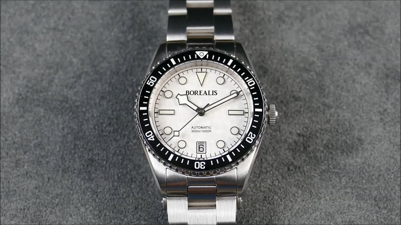 On the Wrist, from off the Cuff: Borealis – Bull Shark V2; Prototype Preview, Snowflake Dial & Hands