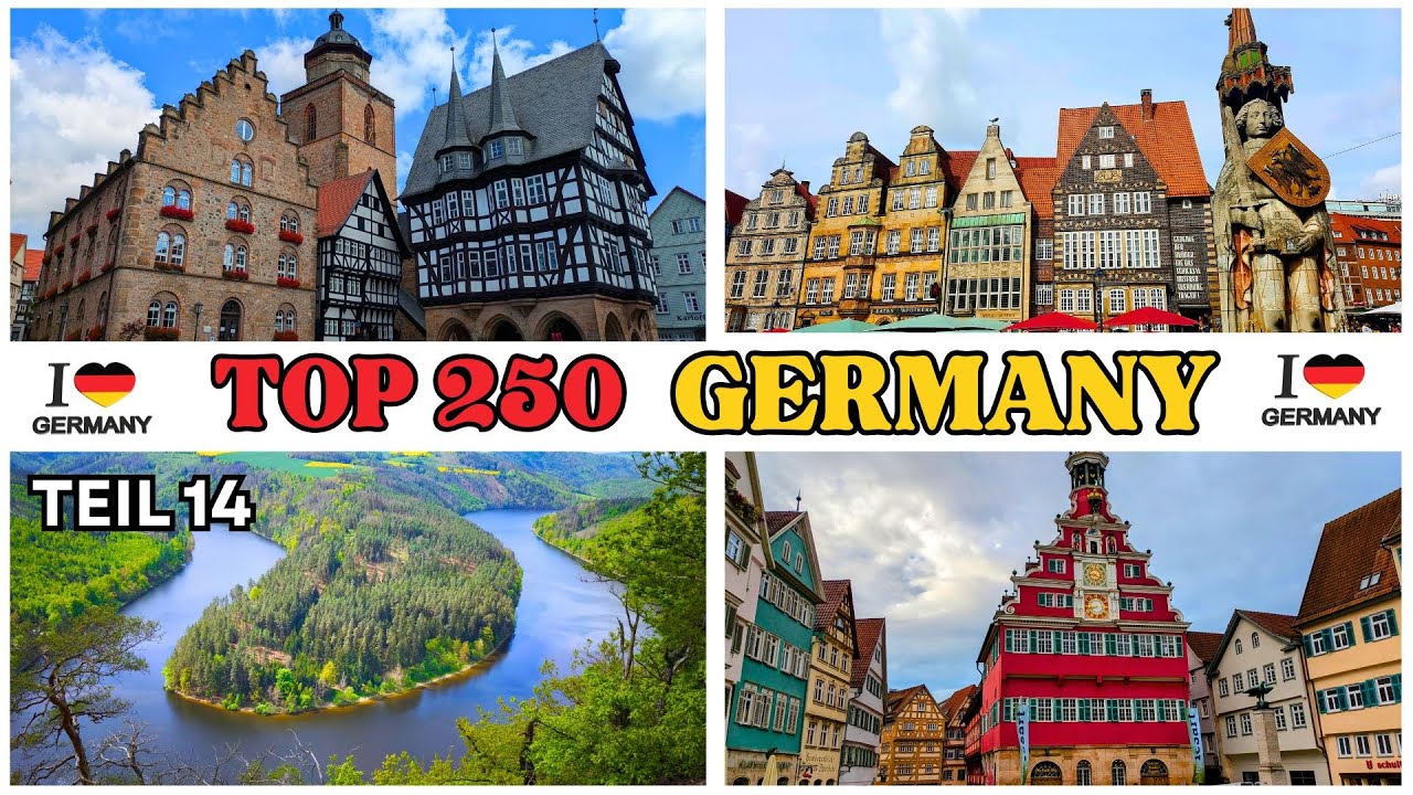 Die 250 schönsten Orte in Deutschland, die man gesehen haben muss  - TEIL #14 - Top Reiseziele