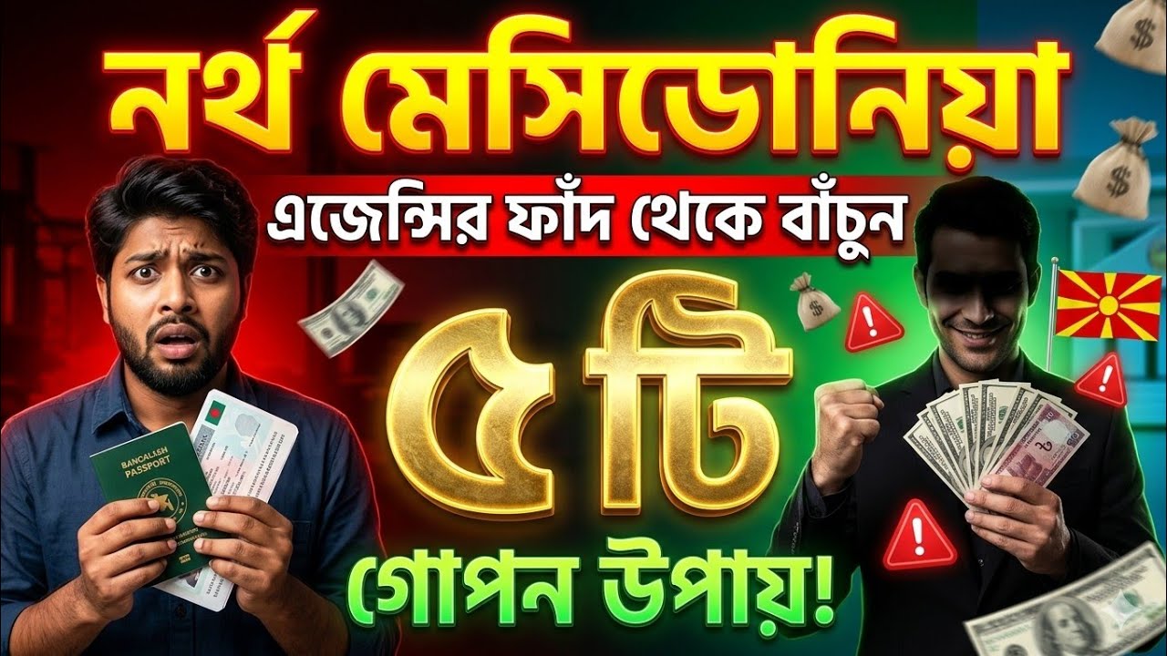 সাবধান! মেসিডোনিয়া যাওয়ার আগে এই ৫টি কাজ না করলে টাকা হারাবেন | North Macedonia Visa 2026