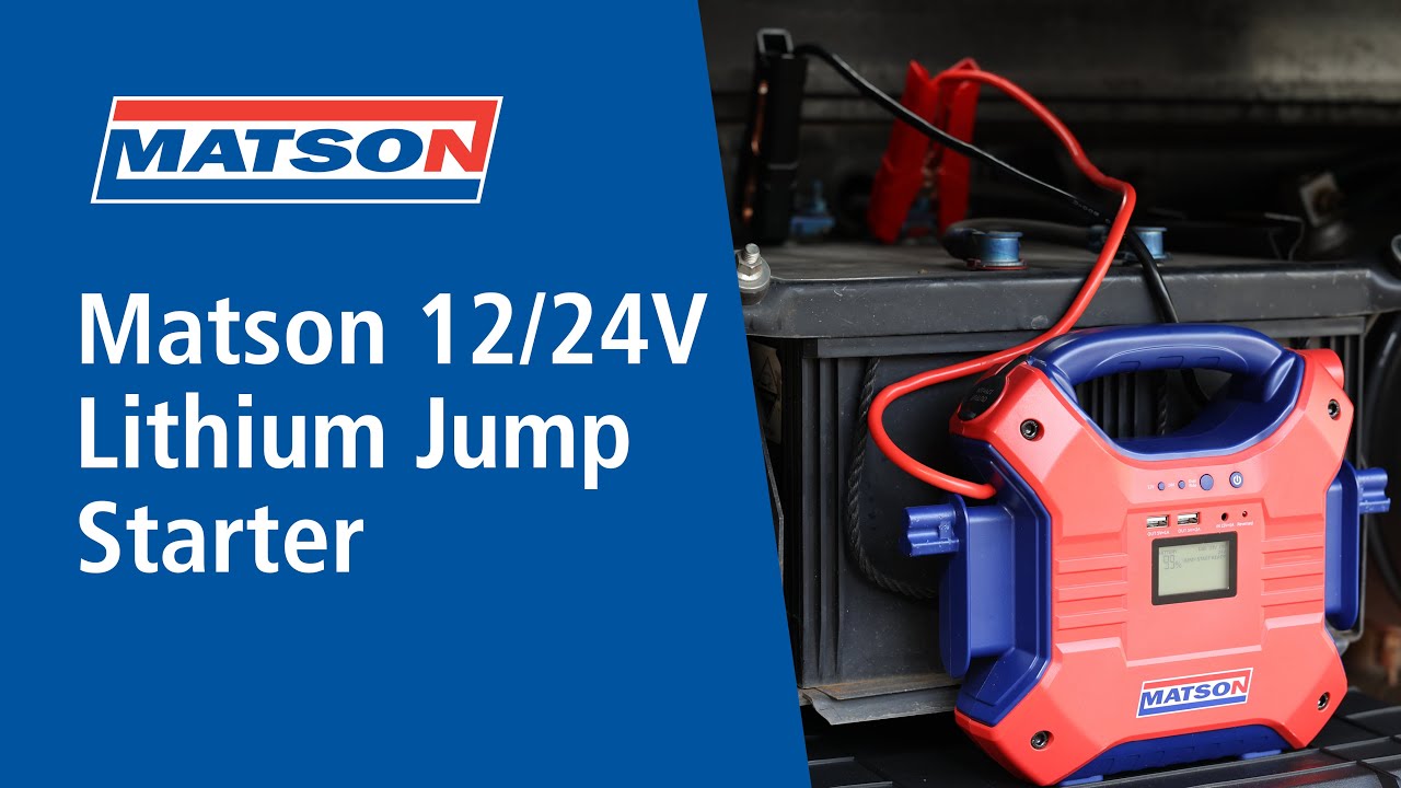 Matson 12/24V Lithium Jump Starter