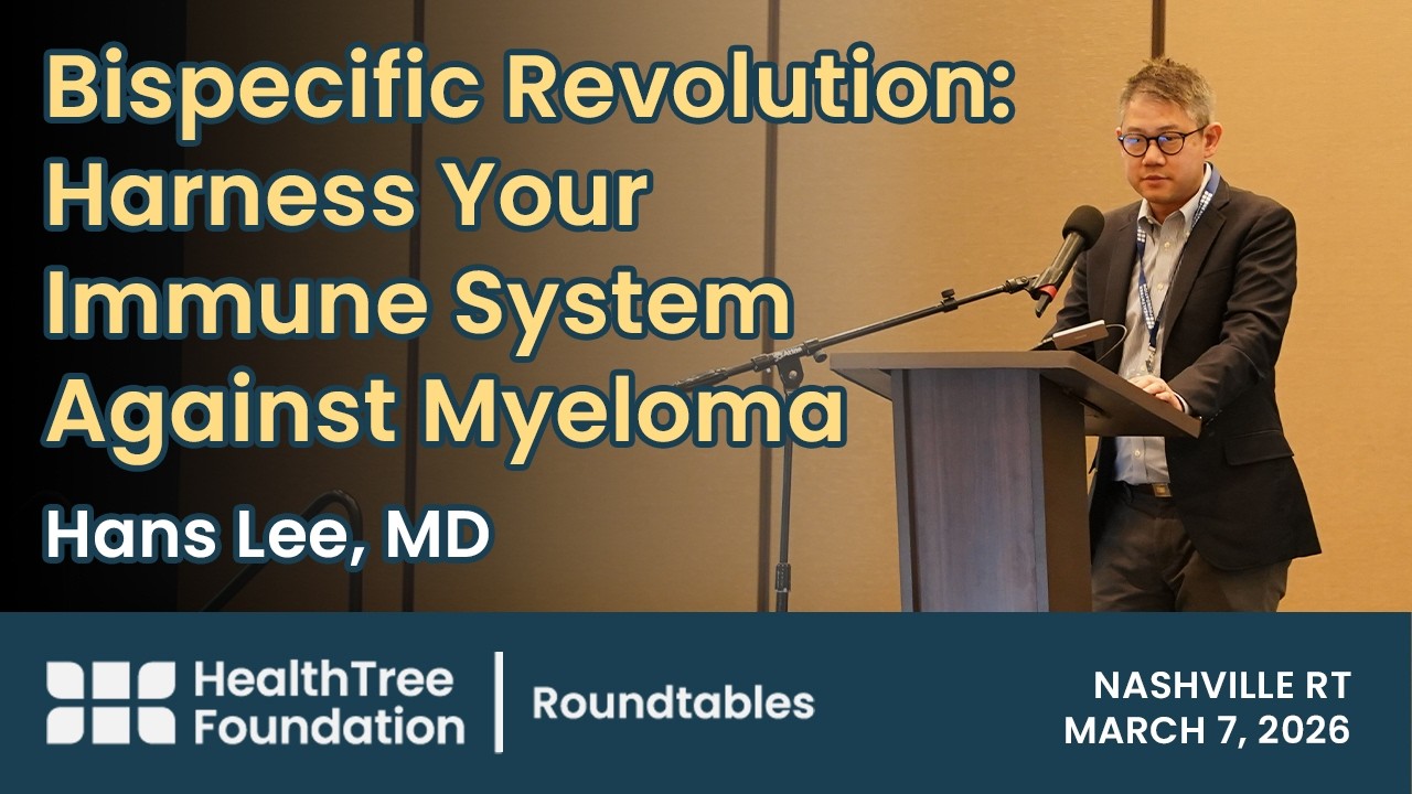 Революция биспецифических препаратов: используйте свою иммунную систему против #миеломы | Ханс Ли...