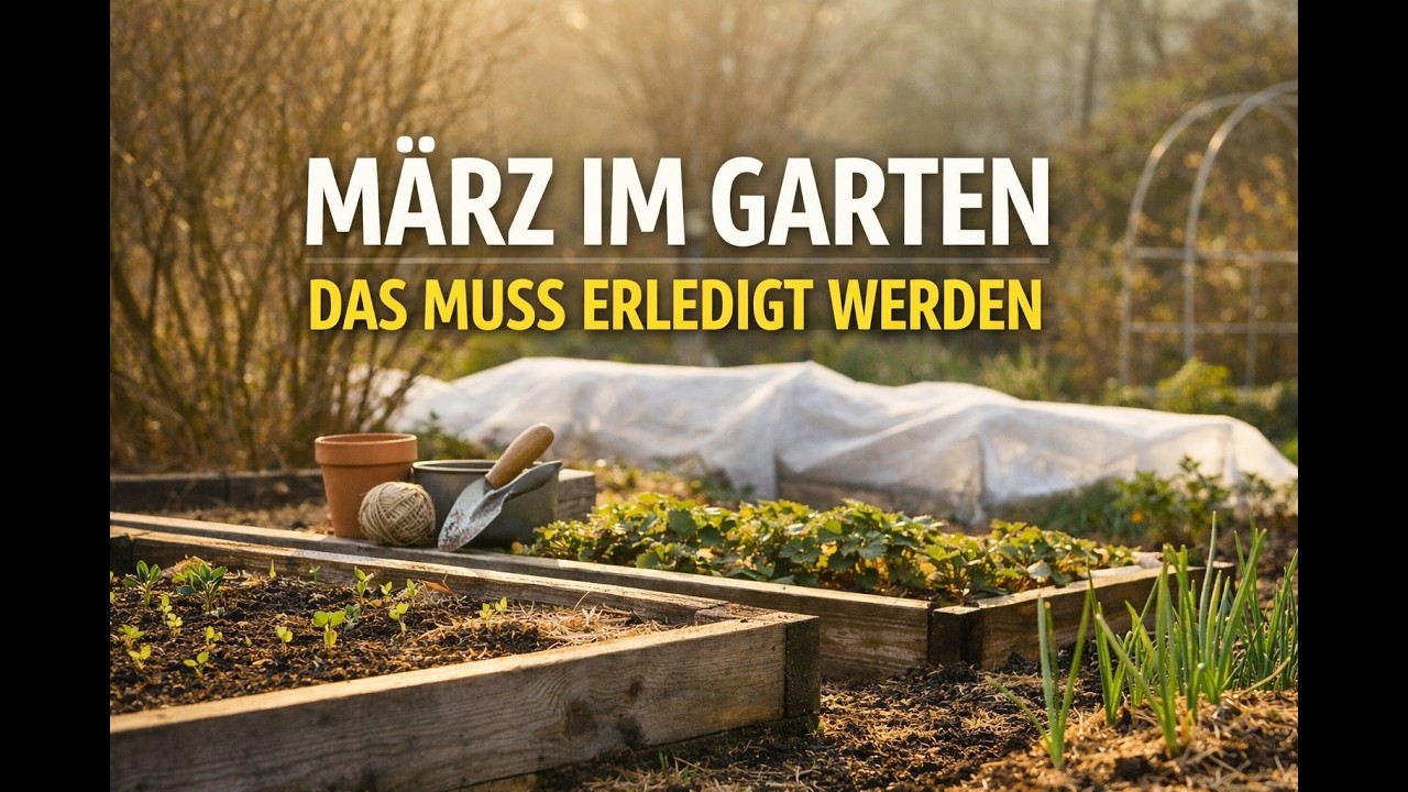 Garten im März: Herausforderungen, erste Erfolge und was jetzt wichtig ist!