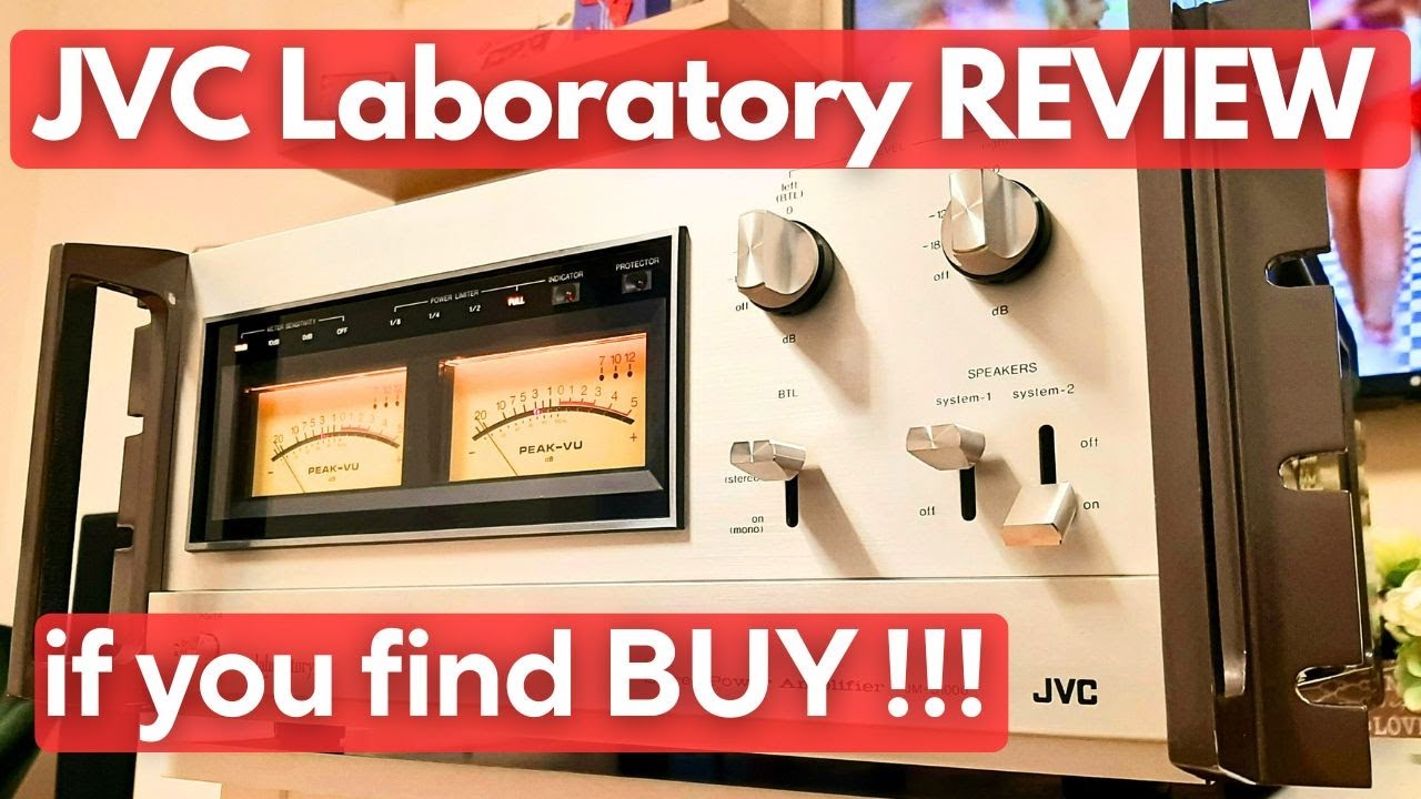 JVC JM-S 1000 - Power Amplifier REVIEW