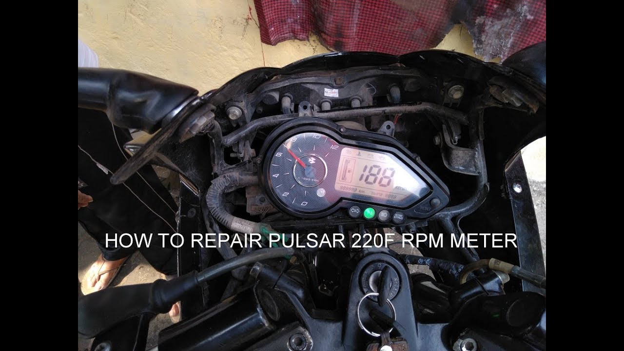 How To Repair Pulsar 220 F RPM Meter # PATNA BIKES