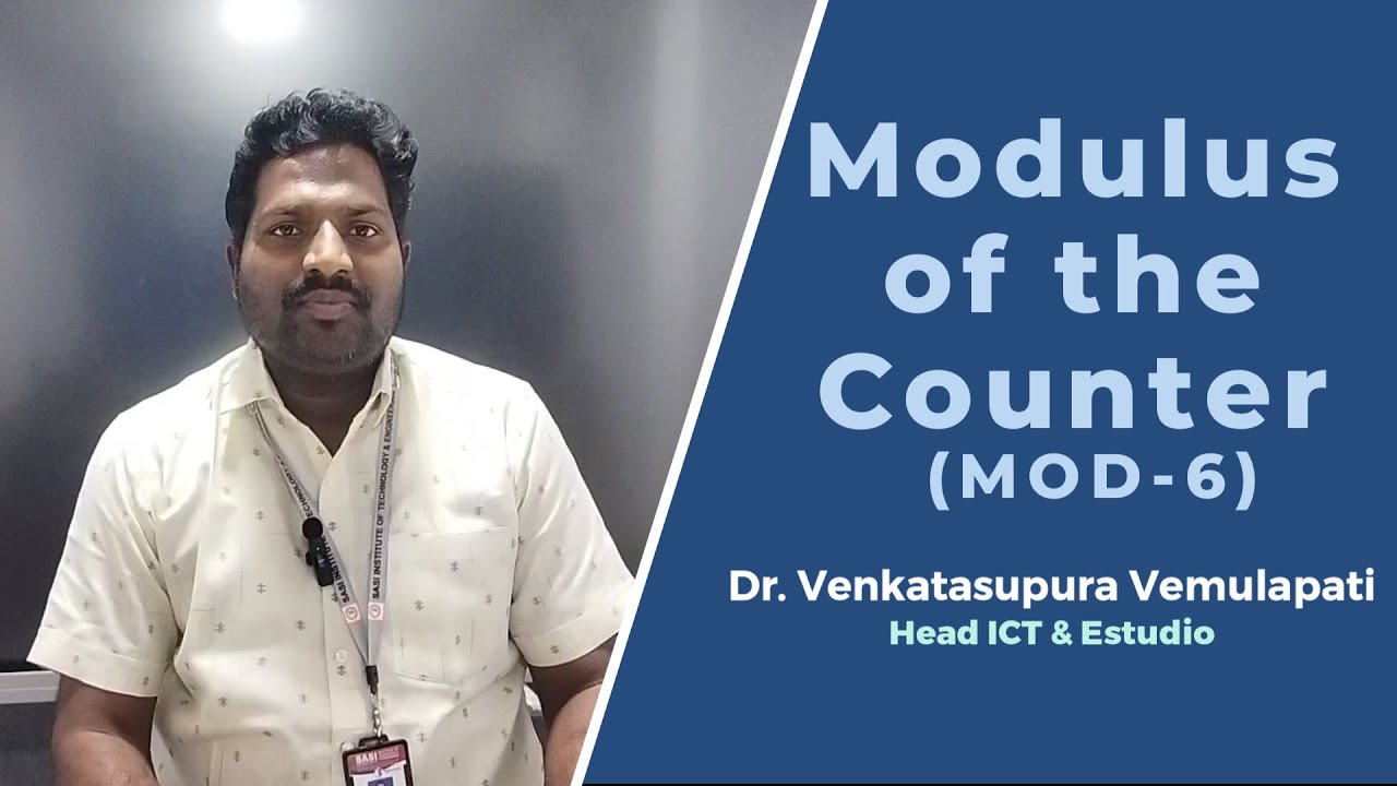 Modulus of counters | Designing a MOD-6 Counter | Flip-Flops & State Diagrams | Ripple counters