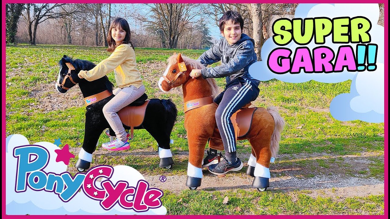 Gara sui PonyCycle GRANDI 🐴 misura 5