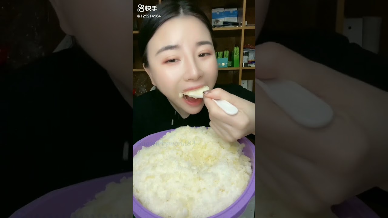 Requested videos 🤤 crunchy and squeaky ice bites only 🌹