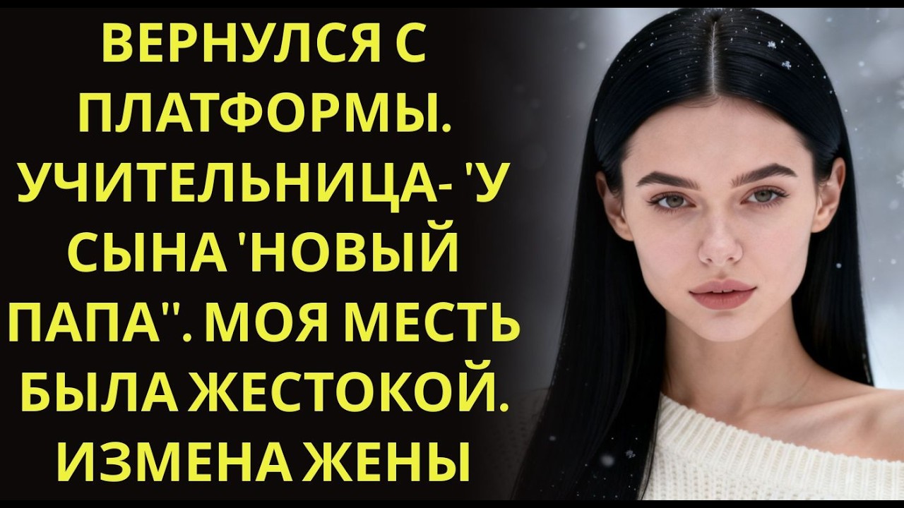 Вернулся с платформы  Учительница  'У сына 'новый папа''  Моя месть была ЖЕСТОКОЙ  Измена жены