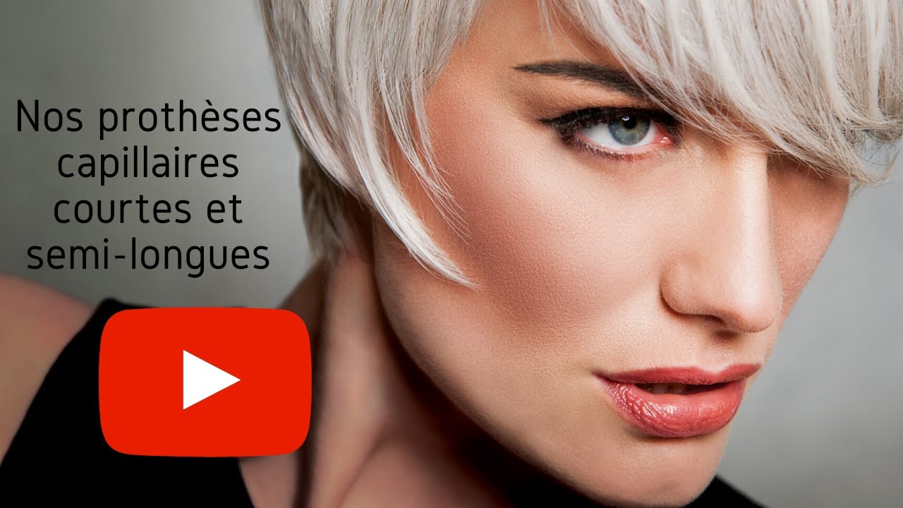 Notre collection de prothèses capillaires - cheveux courts et semi-longs