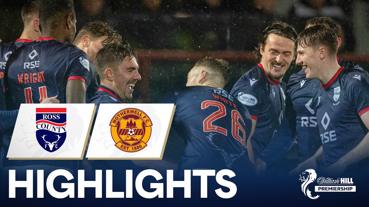 Ross County 2-1 Motherwell | Nisbet Grabs Fantastic First County Goal! | William Hill Premiership