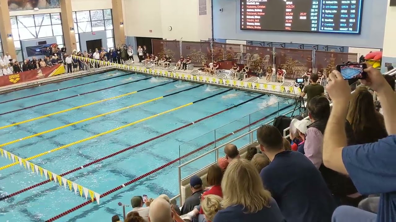 Jack - 100 Breaststroke MHSAA D3 State Finals 3.12.2022