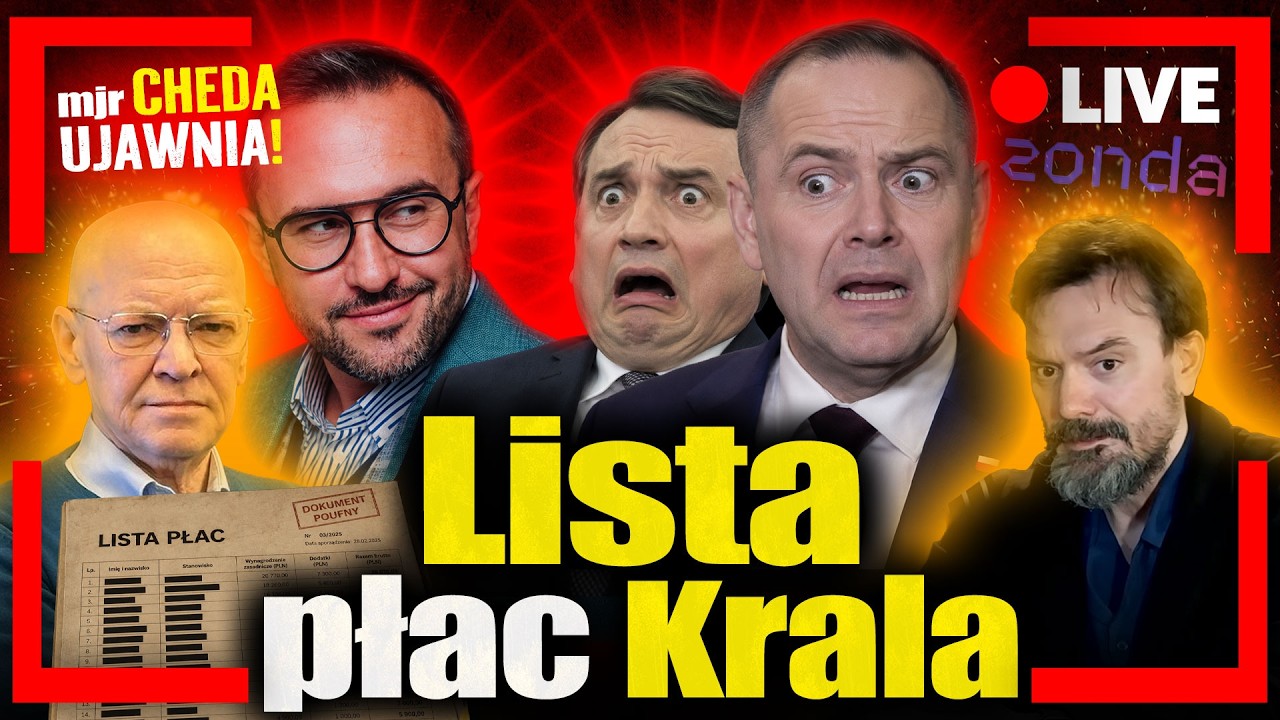 [LIVE] Nawrocki, Ziobro, Kral i były agent CBA. Jak działał ten UKŁAD? Mjr Robert Cheda, Jan Piński