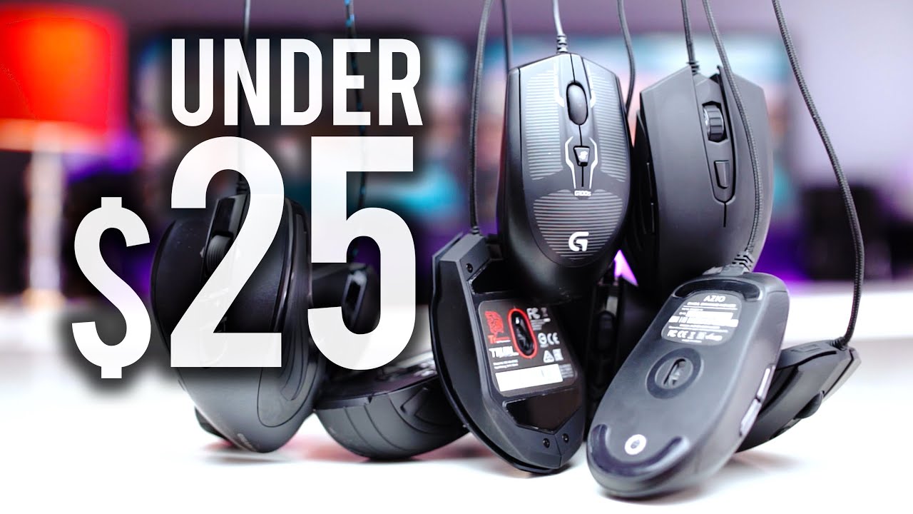 Top Gaming Mice Under $25