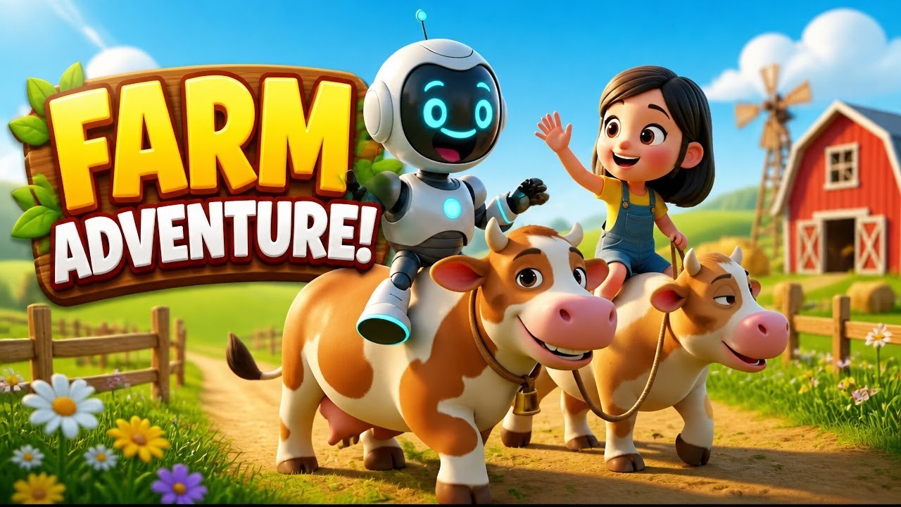 Old MacDonald Had a Farm 🐮 | Fun Animal Song for Kids