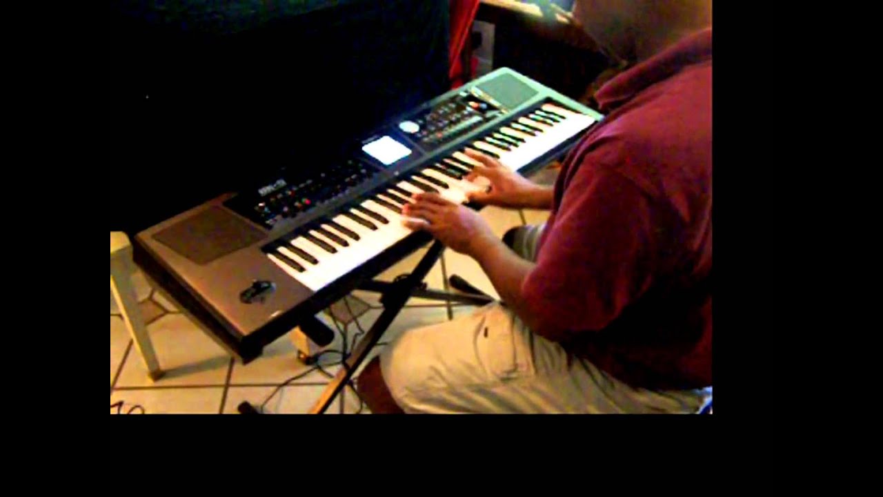 Kris Nicholson Demos His New Roland BK 5 Backing Keyboard Video 1