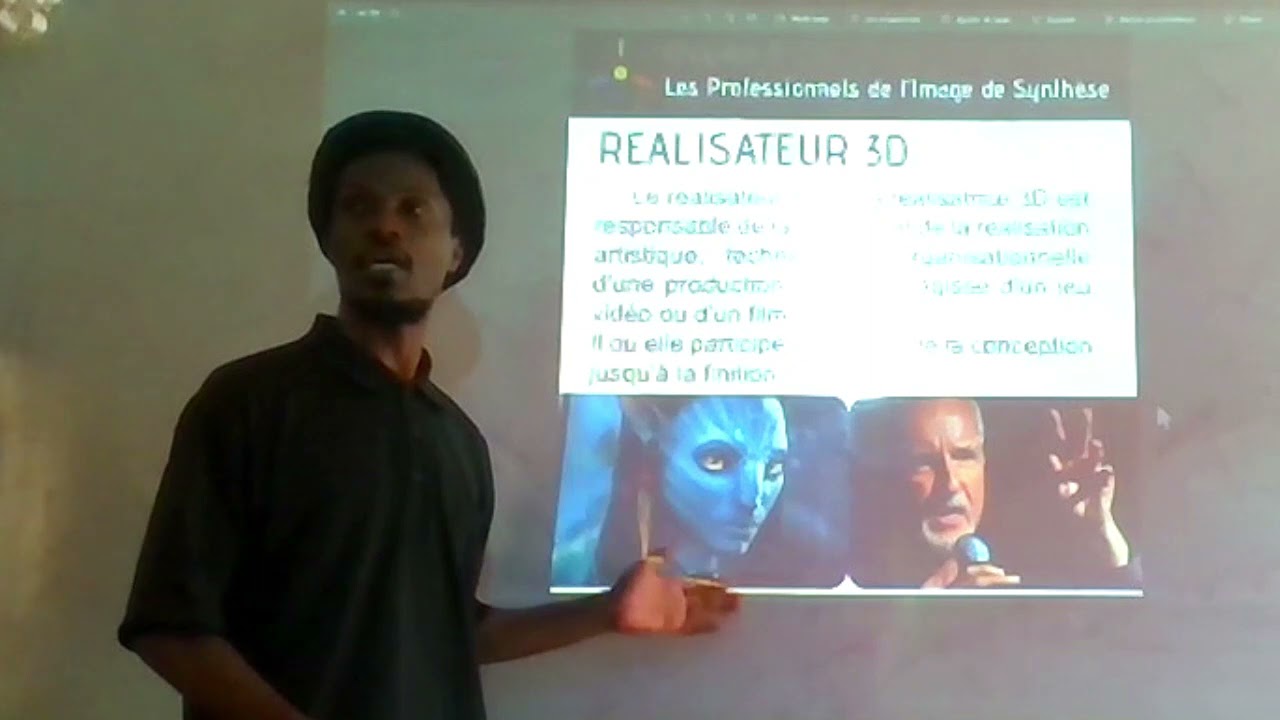 Les M&eacute;tiers de la Mod&eacute;lisation 3D - MODELISATION 3D ET IMAGE DE SYNTHESE avec Abou Diomand&eacute; &agrave; ESATIC