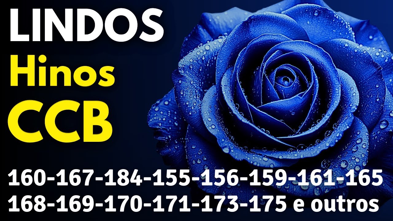 HINOS CCB 160-167-184-155-156-159-161-165-168-169-170-171-173-175-177-178-179-180-181-182 e outros