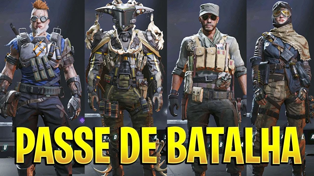 SAIU PASSE DE BATALHA TEMPORADA 3 DO CODMOBILE