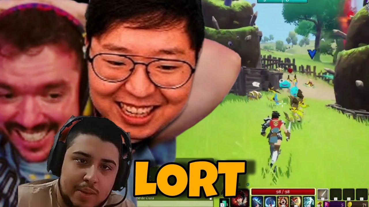 TRIO DA CONFUSÃO NO LORT 😂 | Gaulês, Sangras e Liminha
